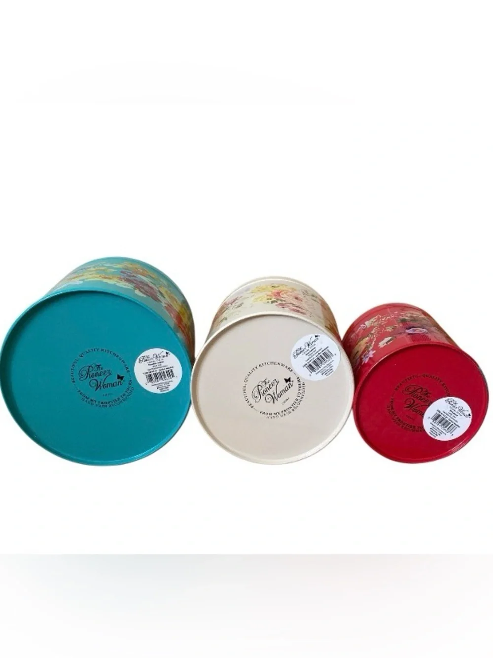 Pioneer Woman Garden Meadow Canister Set of 3